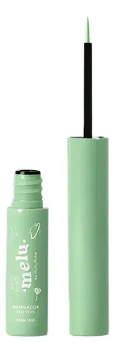 Delineador Liquido Ojos Colores Melu Ruby Rose Mate Green Tea