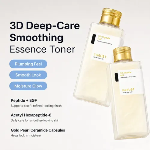 Tónico Facial Barubt Egf Péptidos Seda 100 Ml