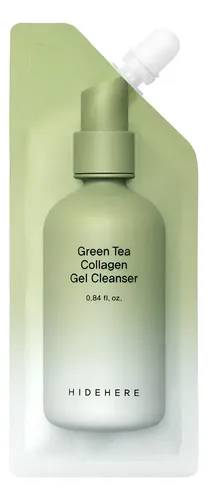 Hidehere Green Tea Collagen Gel Cleanser Skin Coreano 24ml