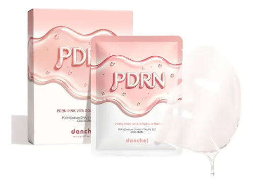 Mascarilla Facial Danchel Pdrn Pink Vita X10 Todo Tipo De Piel