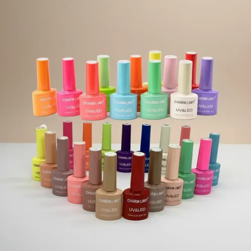 Kit Esmaltes Semipermanentes X 12 Gel Color Uv Led Base Top