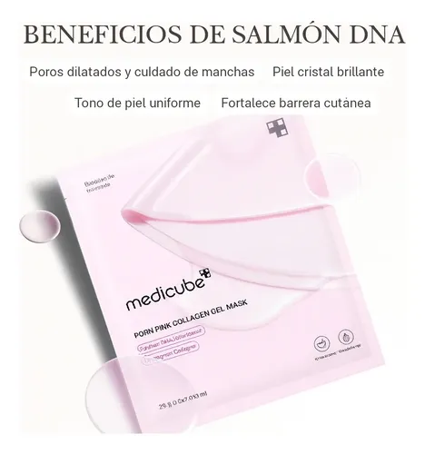 Mascarillas De Colageno Pack X4 Medicube Pdrn Collagen Gel