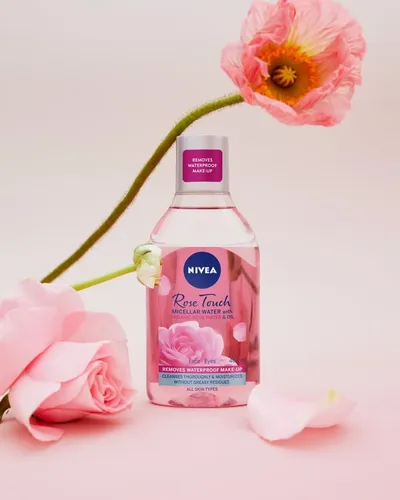Agua Micelar Nivea Micellair Rose Touch 400 Ml