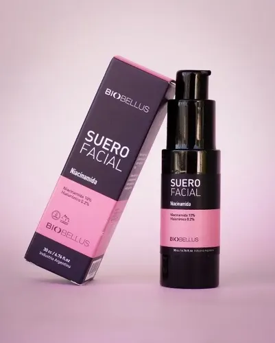 Suero Facial Niacinamida Serum Biobellus 30ml.