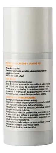 Vansame Protector Solar Facial Fps 50 Emulsion Color 45 Gr