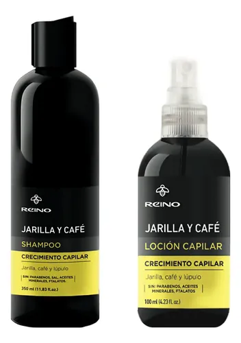 Pack Jarilla Y Café Crecimiento Capilar Reino