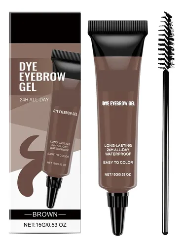 Gel For Cejas De Larga Duración Resistente Al Agua Marrón 1