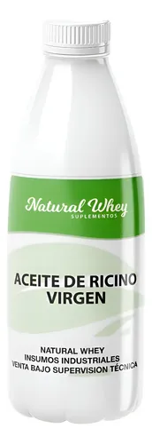 Aceite De Ricino Virgen Orgánico Non Gmo 1 Litro