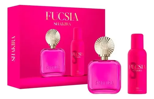 Estuche Perfume Mujer Shakira Fucsia Edp 80ml