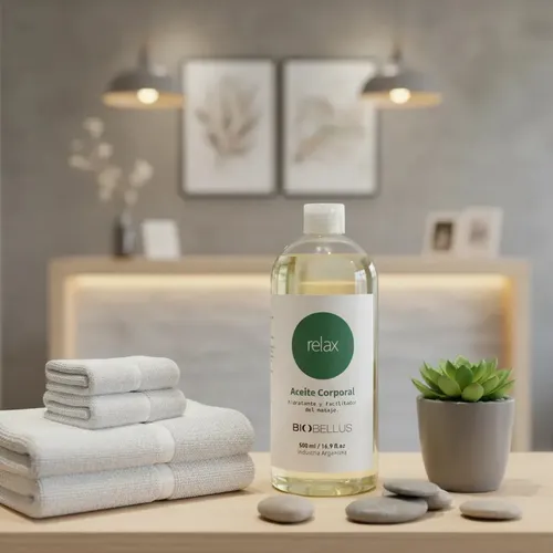 Aceite Corporal Masajes Relax Anti Estres Biobellus 500ml
