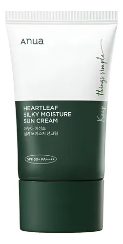 Anua Heartleaf Silky Moisture Suncream Facial Spf 50+ Pa++++