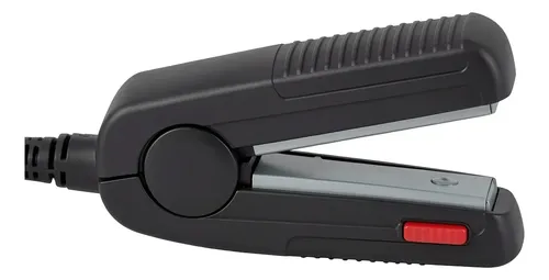 Mini Plancha De Pelo Portátil Alisadora De Viaje Negra