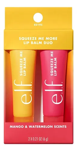 E.l.f. Squeeze Me More Lip Balm Duo Mango Y Sandia