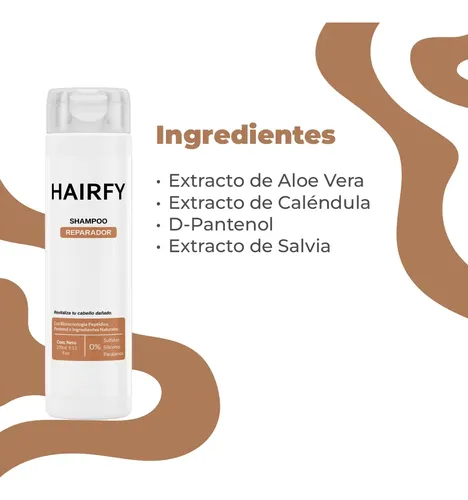 Shampoo Reparador Hairfy – 300ml