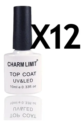 Esmaltes Top Coat Manicura Semipermanente Uv Caja Al Mayor