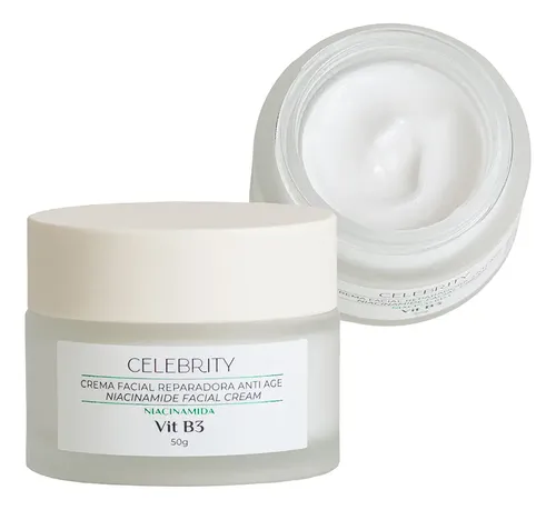 Celebrity Crema Facial Antiarrugas Niacinamida X50g Todo Tipo De Piel