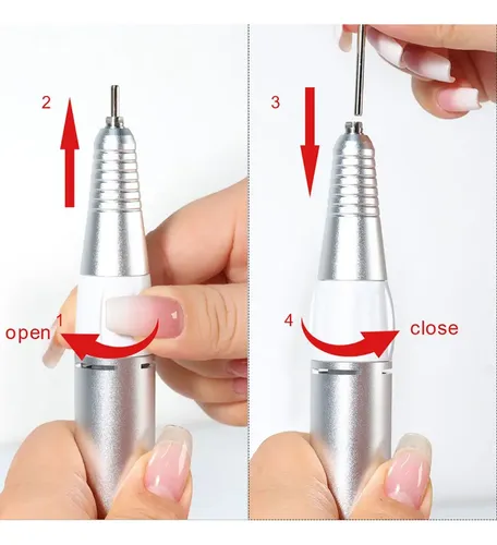 Clavos Eléctricos Profesionales Con Mango Y Clavos Art Drill
