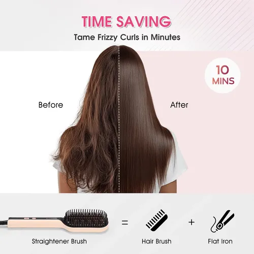 Plancha De Pelo Arasyleon Ionic Pink 5 Temp