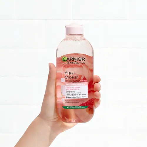Garnier Skin Active Agua Micelar De Rosas, 400 Ml