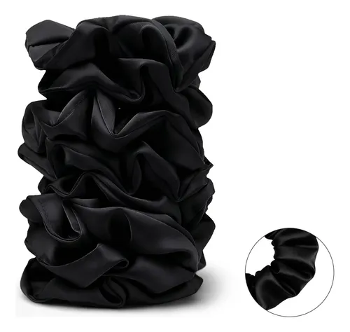 8 Coleteros De Satén Para Mujer, Cintas De Seda Negras Para  8pcs-black