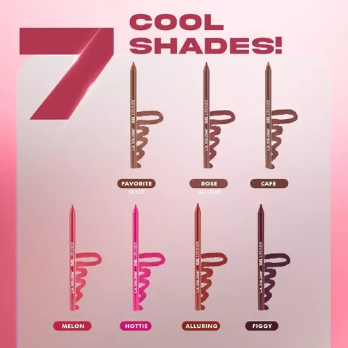 Delineador De Labios En Gel L.a. Colors Alluring Cp680 Pack