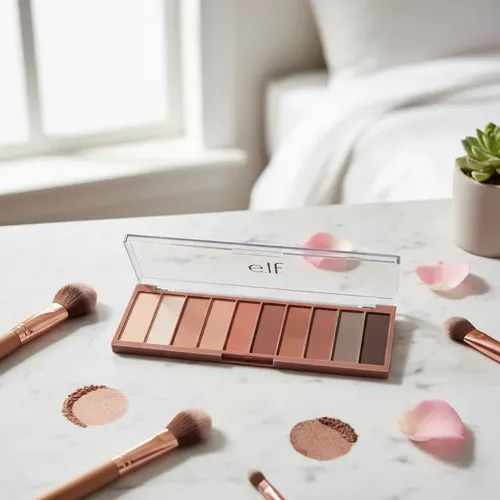 Paleta De Sombras Nude Mood E.l.f. 10 Tonos