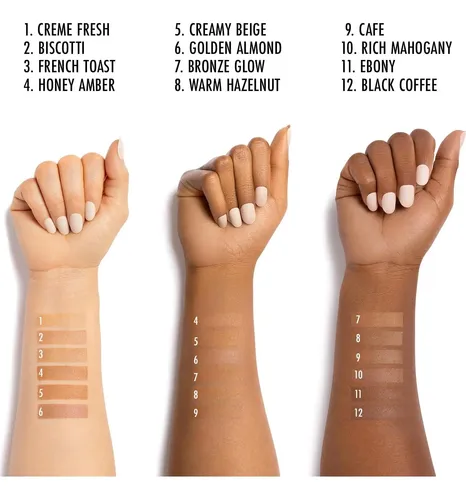 Polvo Compacto Black Radiance 7.92g Avellana Cálida Mate