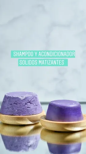 Shampoo Solido Matizante Y Acondi Solido Matizante Md Natura