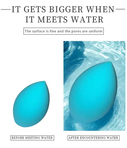 Makeup Sponge 3pcs Latex-free Flawless Foundation Blender