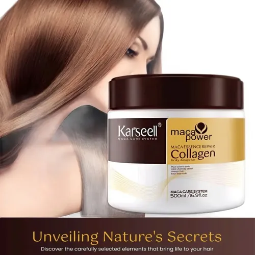 Crema Karseell Colágeno Para Restaurar El Pelo