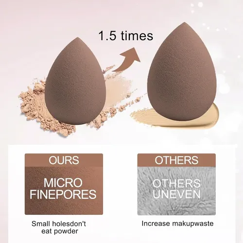 F Esponja Maquillaje Beauty Cara Blender Aplicador For P