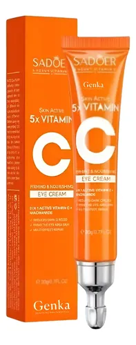 Contorno Para Ojos Vitamina C Iluminador Reafirmante Antiage