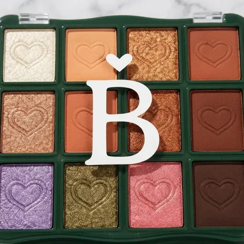 Paleta Tono 01 Sombras De Ojos 12 Colores Mate Brillante Maquillaje Rostro Veoquiero