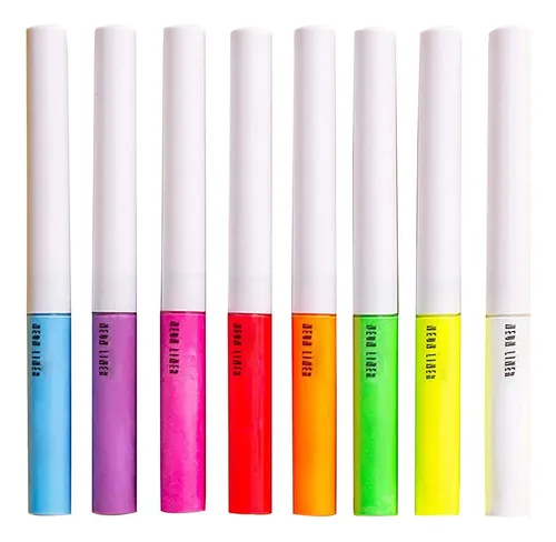 Set De Delineadores Neon 8 Colores Maepeor