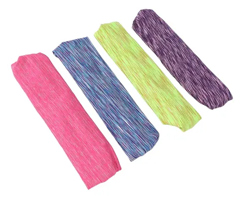 S Cintas For El Pelo For Hacer Ejercicio, 4 Piezas, Anchas,
