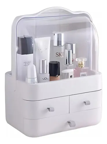 Organizador De Maquillaje Skincare Plastico Con Cajones Elegante Maletin