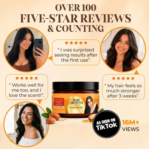 Mascarilla Capilar Hair Growth De Jailyne Ojeda Protein 236g