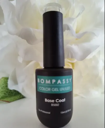 Bompassy Gel Base Coat 15ml Uv/led B5002 15 X 6 Unidades