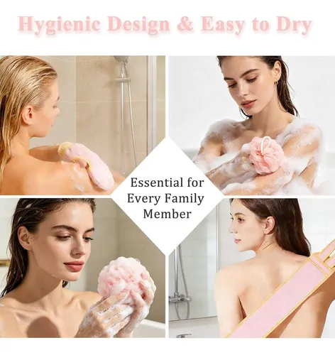 Set Exfoliante 3 En 1 Rikkuse Pink
