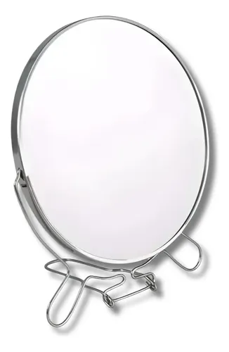 Espejo De Tocador Con Aumento X3 Doble Cara 17.5 Cm