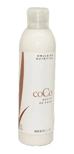 Emulsión Nutritiva Con Aceite De Coco Biobellus x 200 ml