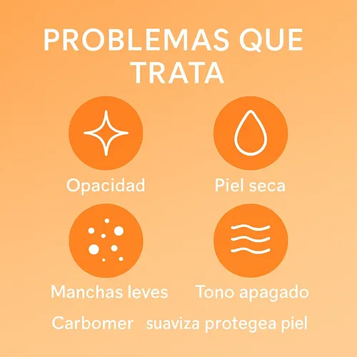 Serum Facial Vitamina C Antioxidante Ampollas 30 Unidades