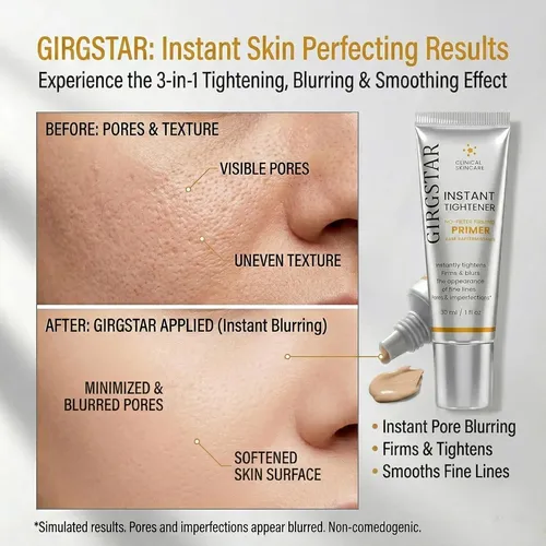 Primer Difuminante Y Firmeza Facial Girgstar 4.84×1.26×1.02