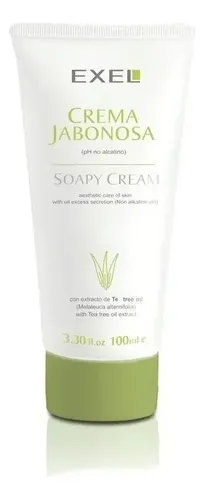 Crema Jabonosa Para Pieles Grasas Y Con Acne Exel 100ml