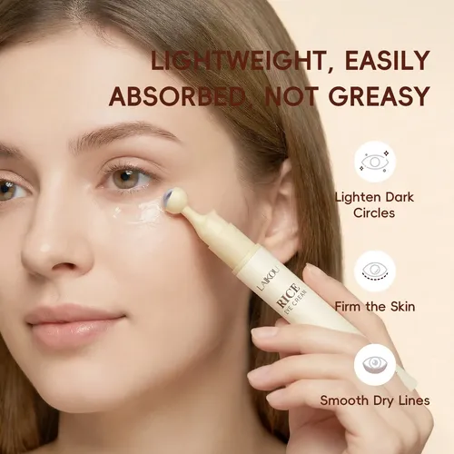 Crema Contorno De Ojos Laikou Rice 15g Normal Día/noche
