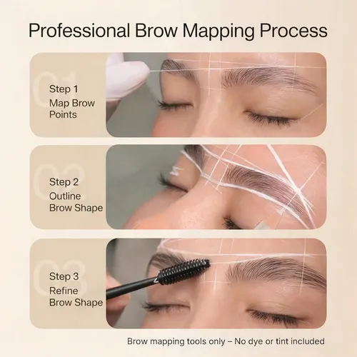 Kit De Mapeo De Cejas Ysen’s White Pro