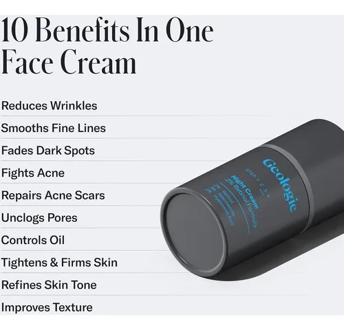 Crema Facial Anti-envejecimiento Geologie 0.2% Retinol 117g