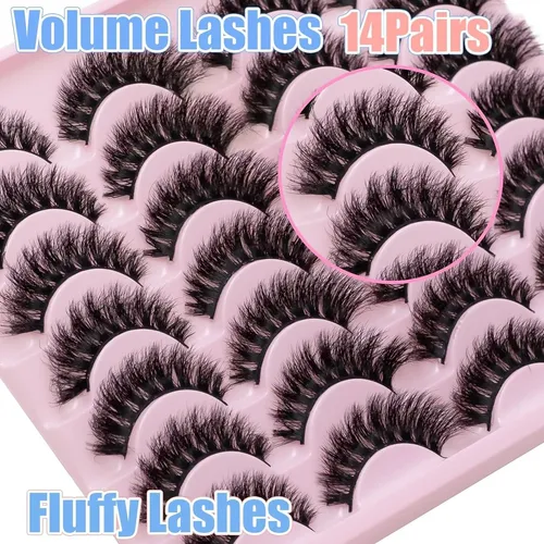 Pestañas Postizas Wikbik 8d Cat Eye C6-volume