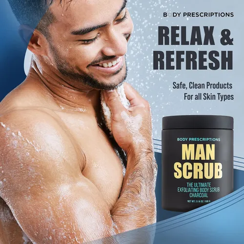Exfoliante Corporal Body Prescriptions Para Hombre, 620 Ml (