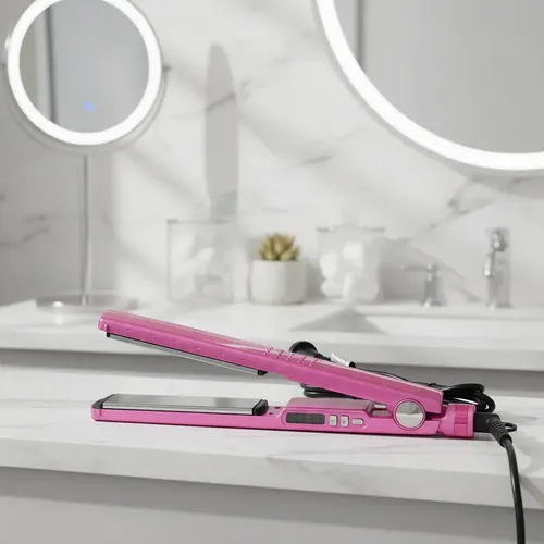 Planchita Nano Titanium Plancha De Pelo Alisado Hytoshy